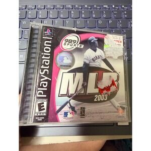 MLB 2003 Sony PlayStation 1 PS1 989 Sports Baseball Game SCUS-94653